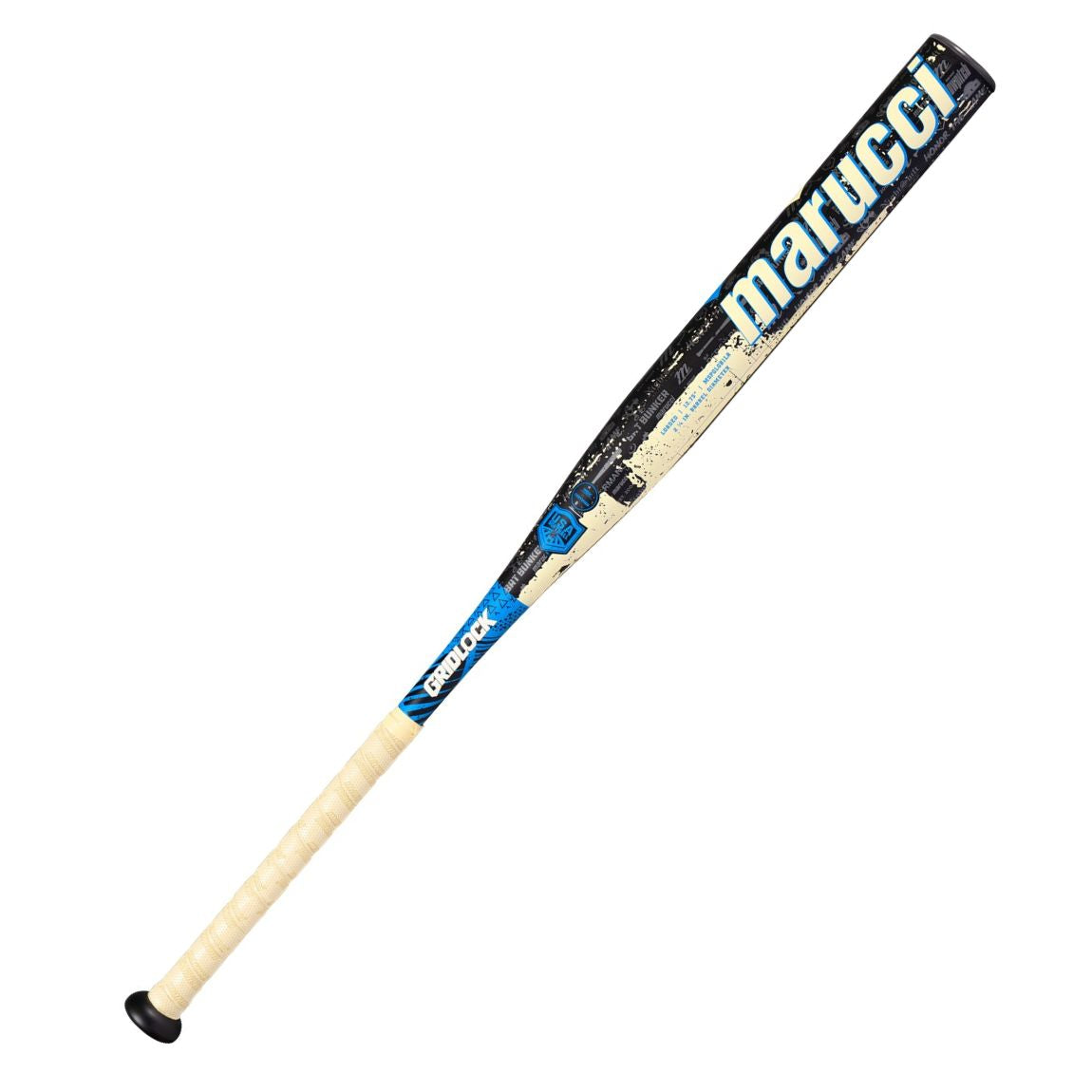 Marucci Gridlock GRABBER BLUE 12.75" 1PC Loaded USA Slowpitch Bat (2026)