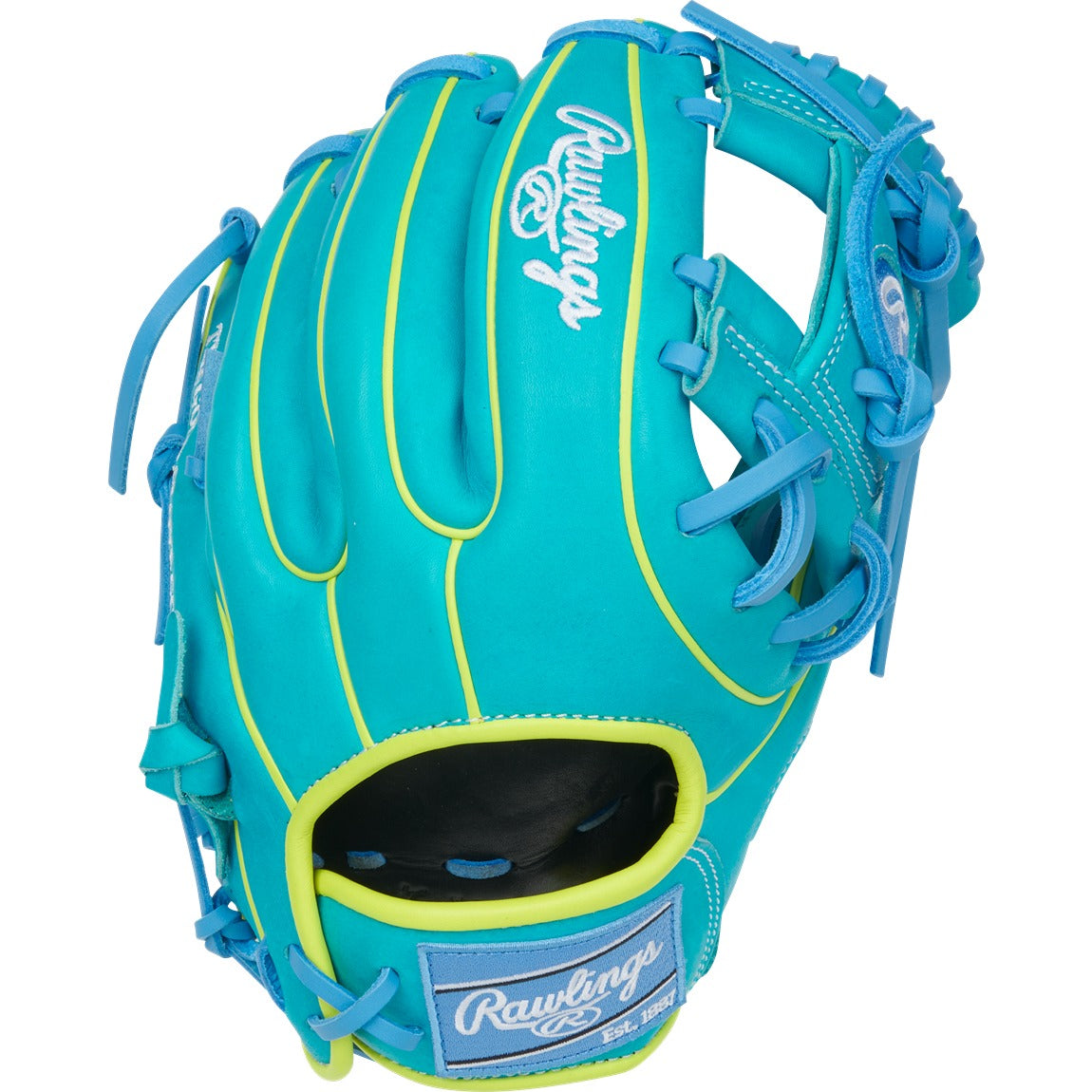 Rawlings Heart of the Hide 11.5" Teal Infield Baseball Glove (2026)