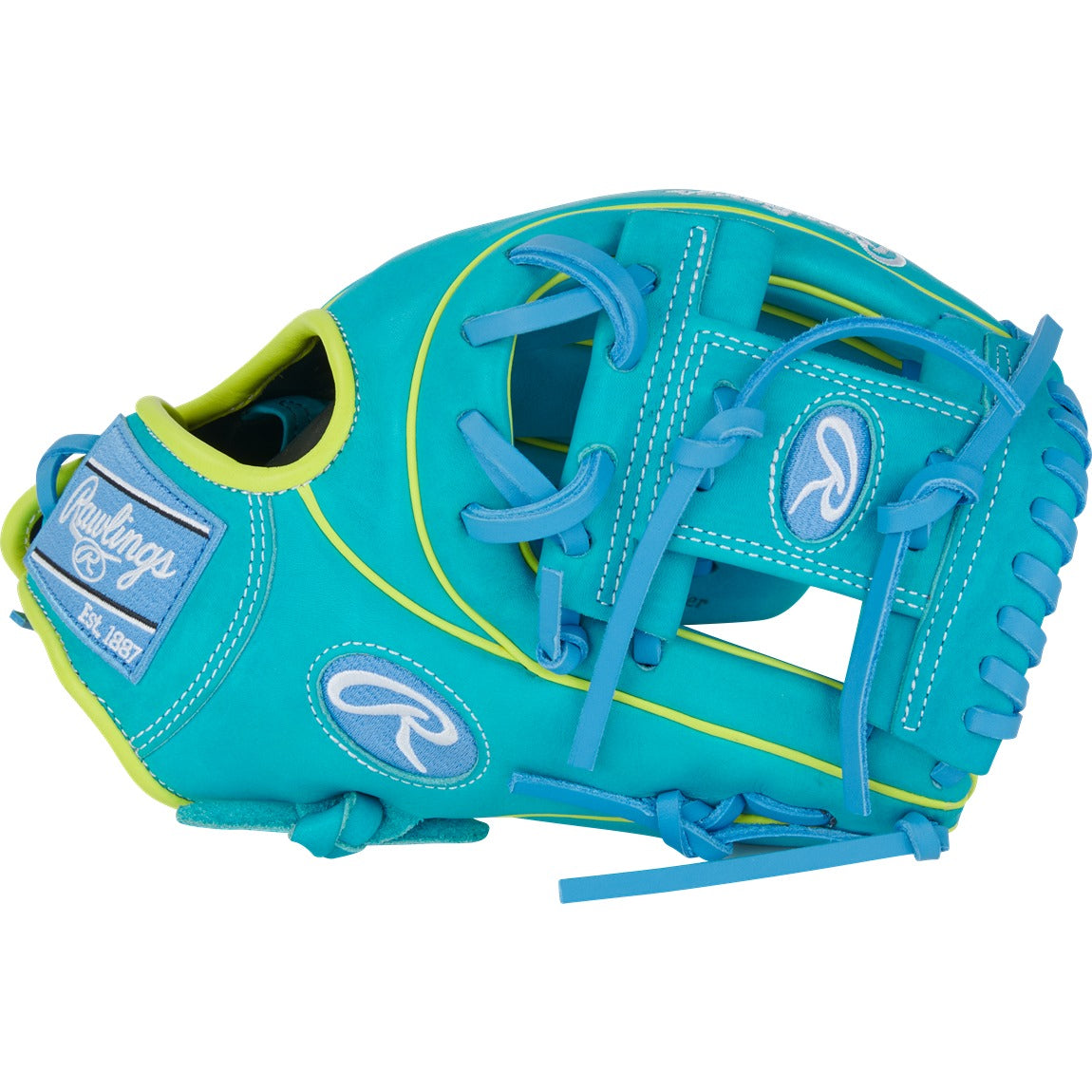 Rawlings Heart of the Hide 11.5" Teal Infield Baseball Glove (2026)
