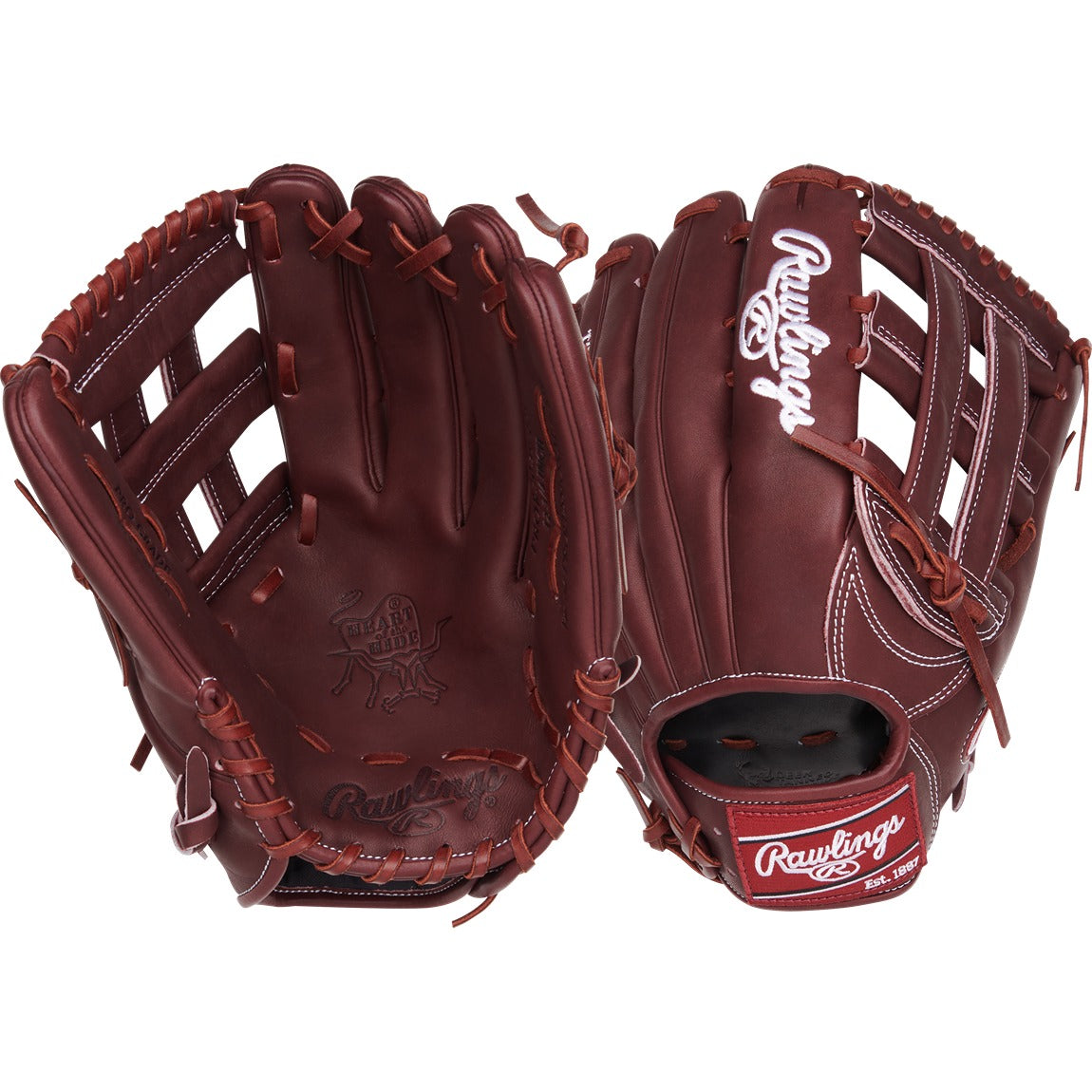 2025 rawlings 12.75" Heart of the Hide outfield Glove (PROR3039-6SH)