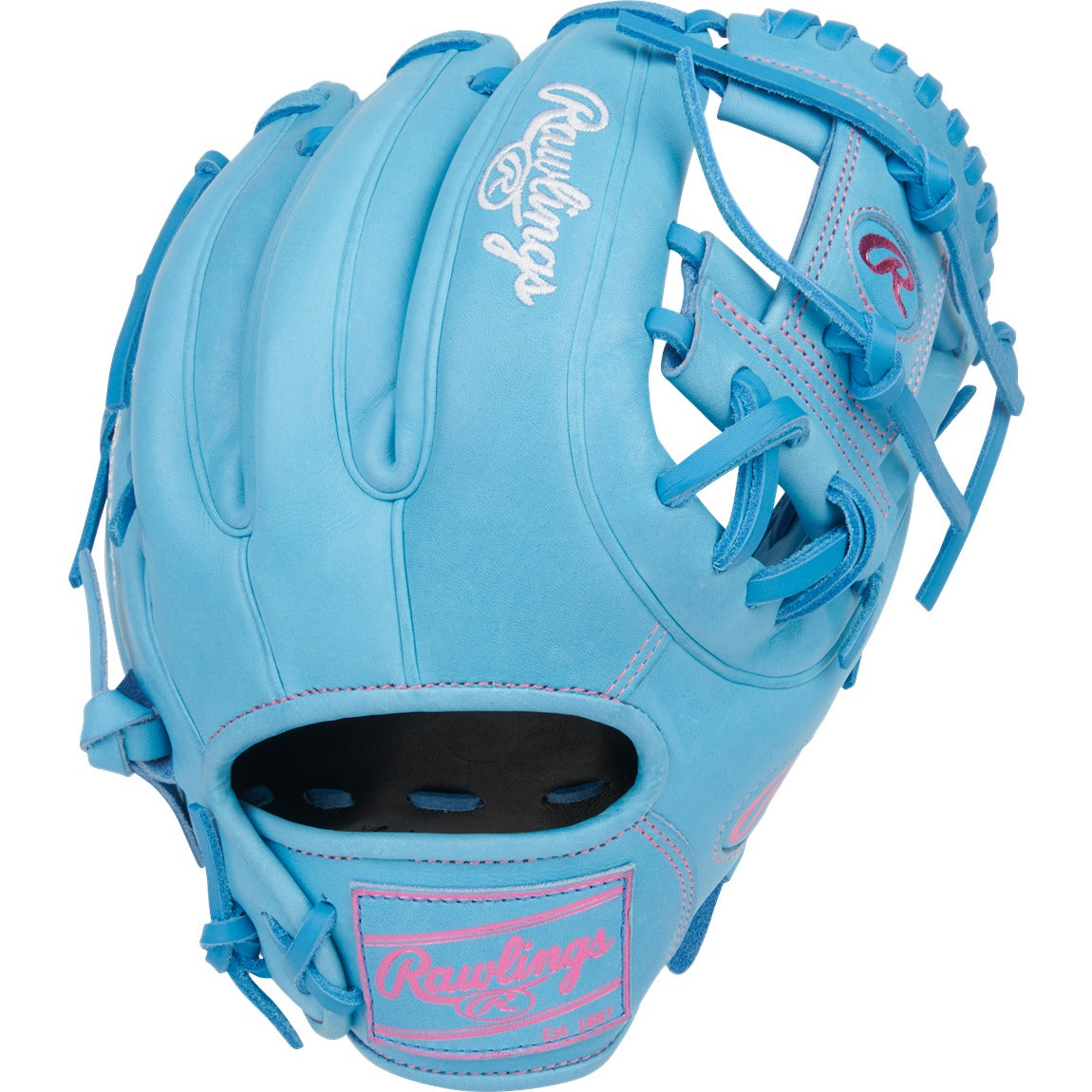 Rawlings Heart of the Hide 11.5" Columbia Blue Infield Baseball Glove (2026)