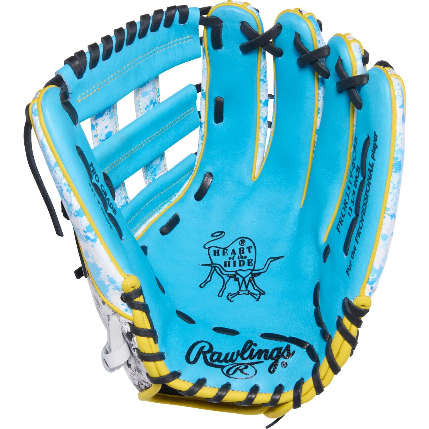 Rawlings HOH Color Sync 10 Splatter 12.75-Inch Outfield Glove