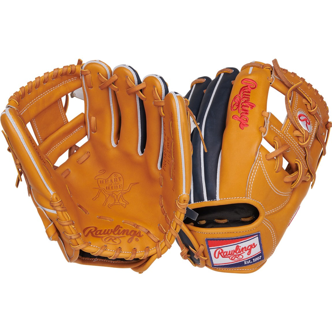 2025 Rawlings 11.5" Heart of the Hide Infield Glove (PRORNP4-2TN)