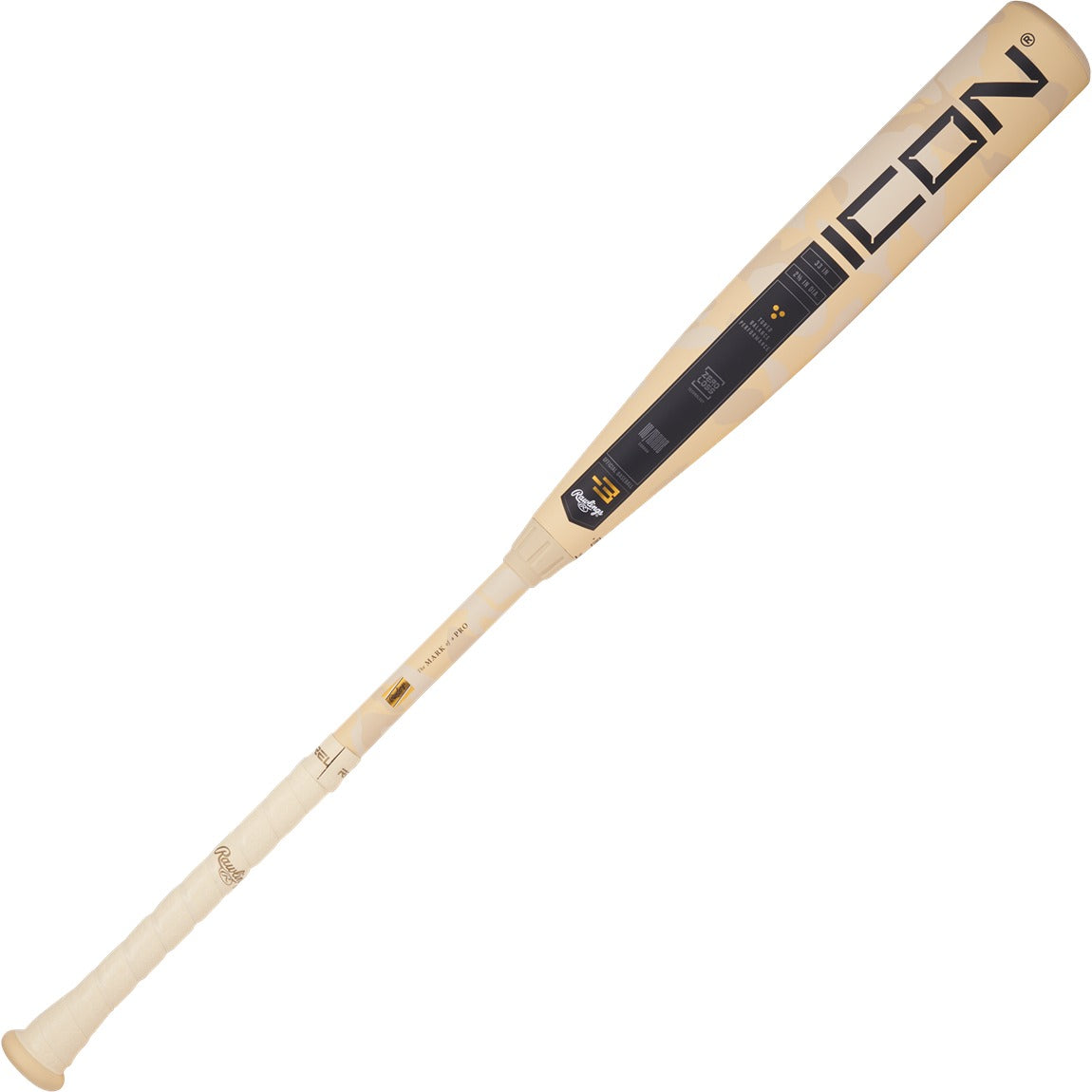 2025 Rawlings ICON -3 (2 5/8" BARREL) BBCOR BASEBALL BAT