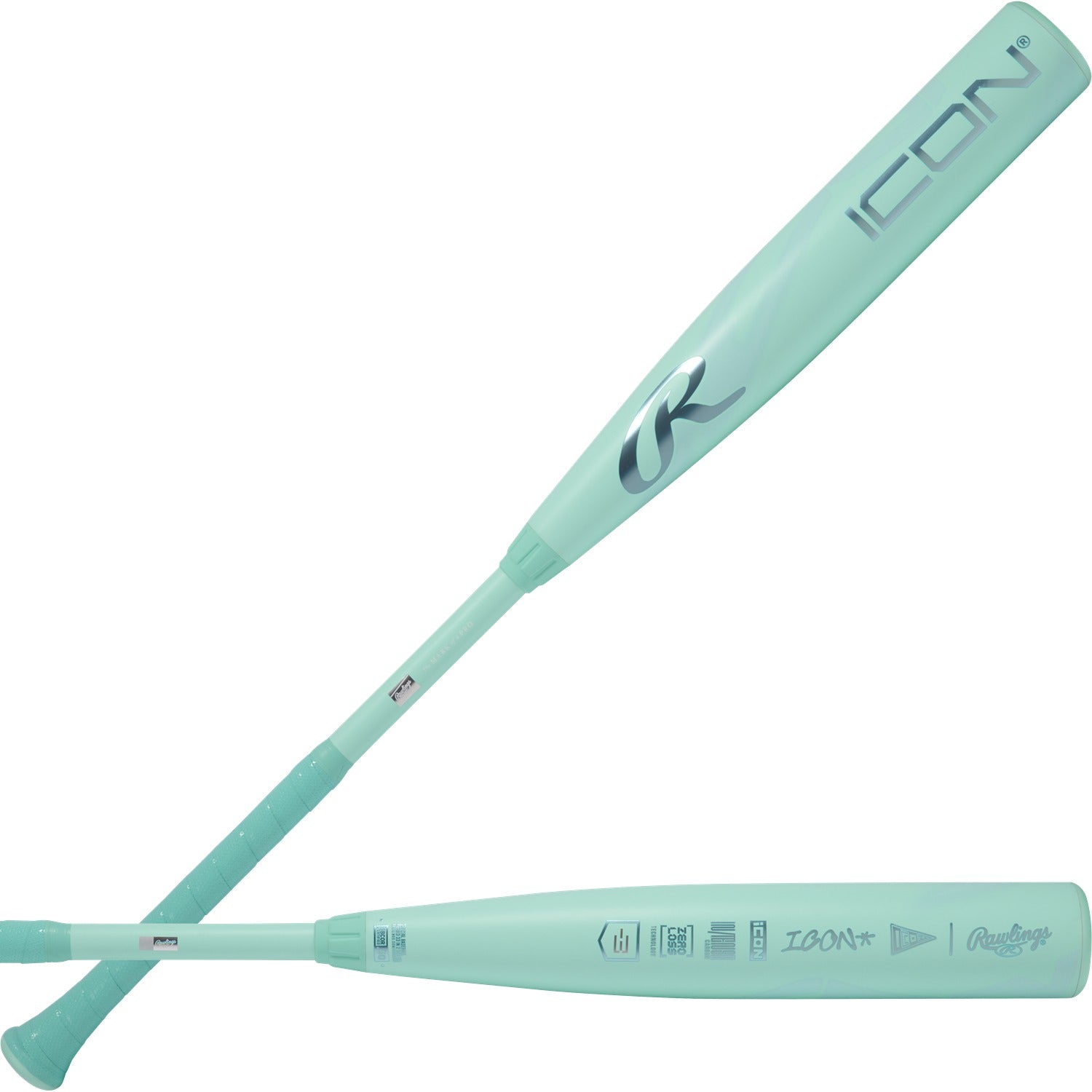 Rawlings ICON -3 (2 5/8 Barrel) BBCOR Baseball Bat (2026)