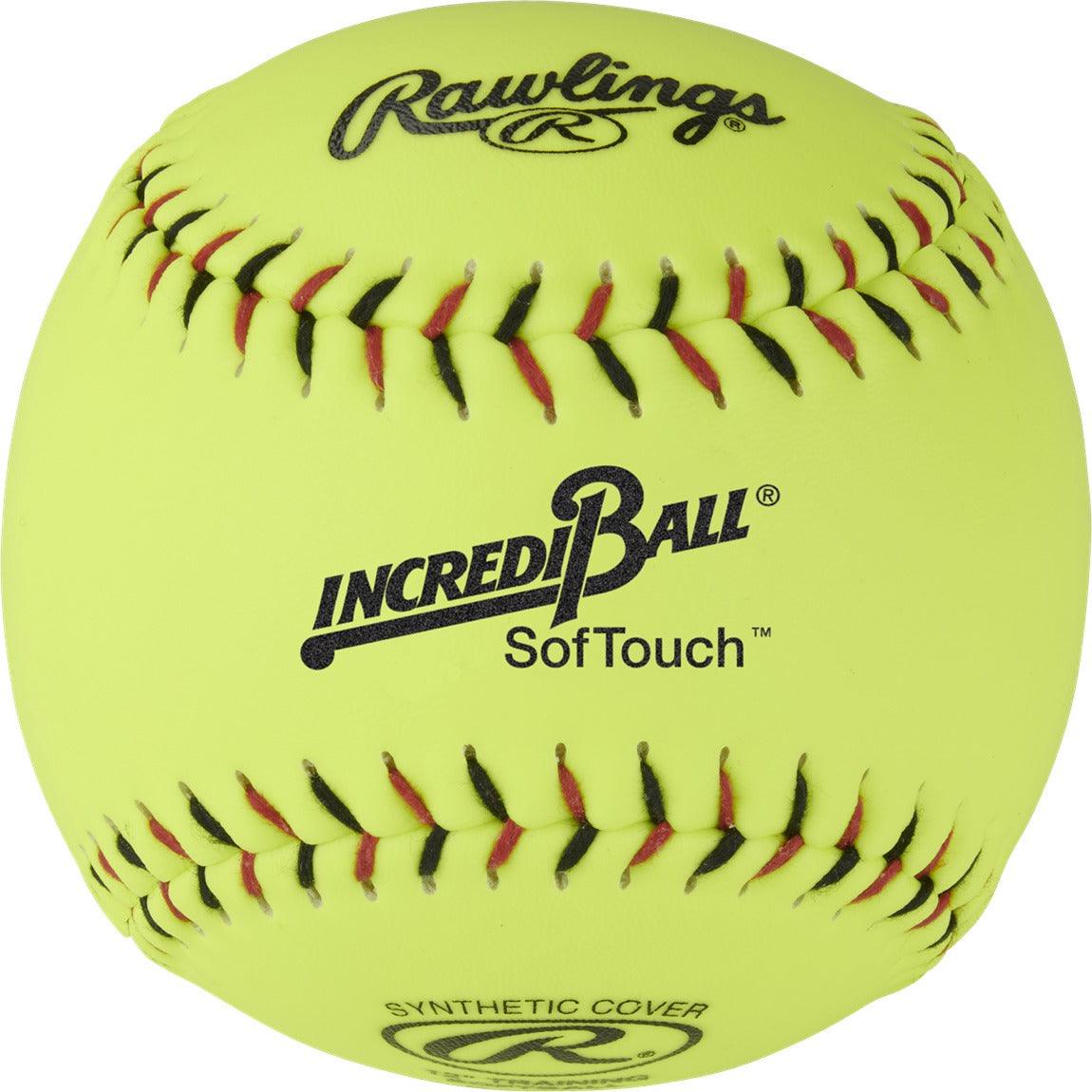Rawlings Incredi-Ball 12" Yellow Soft-Touch Baseballs - Sports Excellence