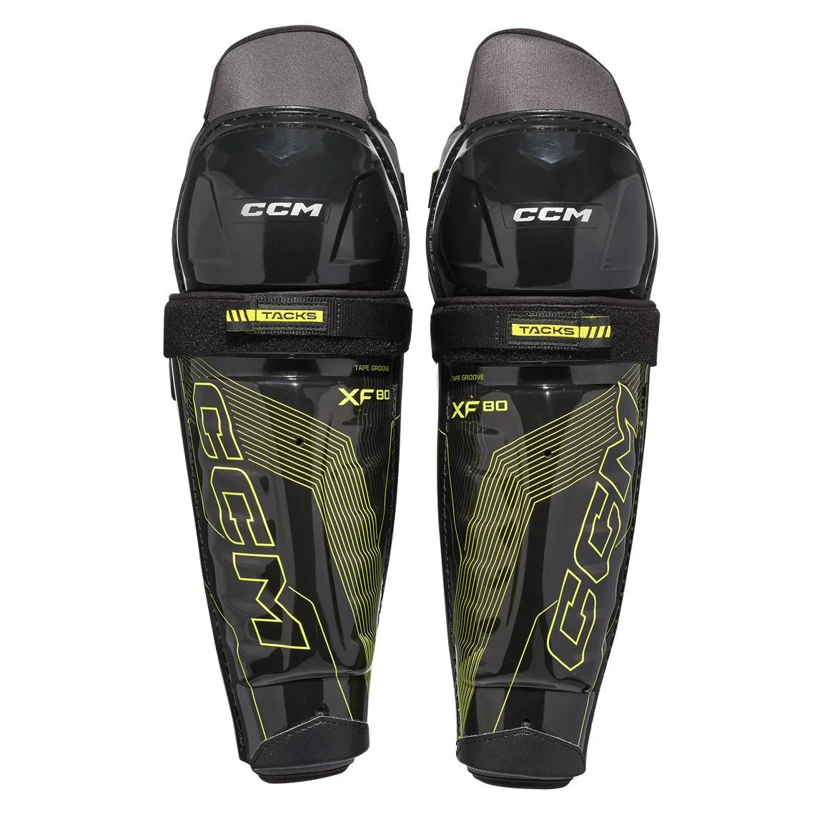 CCM Tacks AS-V Junior Shin Guards – Premium D3O Protection For Competitive Hockey Players