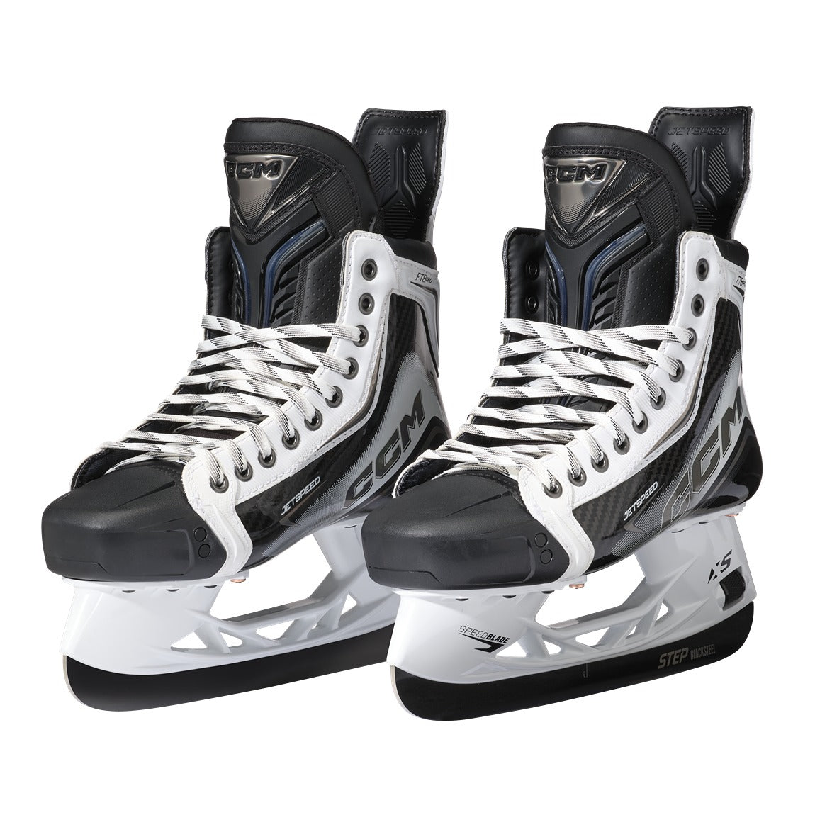 CCM Jetspeed FT8 Pro Hockey Skates (White Edition) - Intermediate