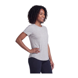 Skechers Go Dri Swift Stripe Synthetic T-shirt - Women