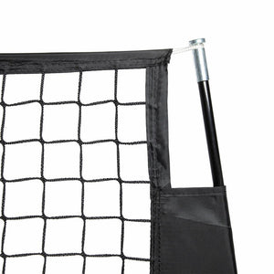Tanner Tees Portable L Screen Pitching Net with Carry Bag