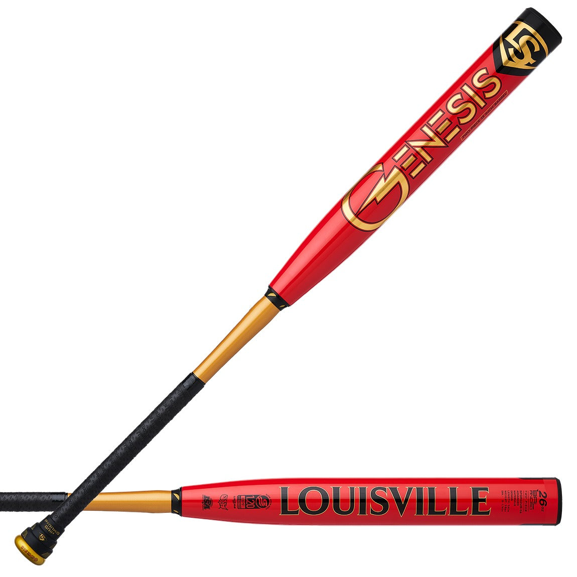 2024 Louisville Genesis 2PC 34" Balanced V2 Slowpitch Softball Bat