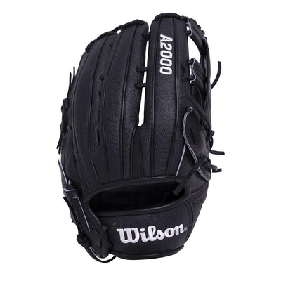 Gant de softball élite Wilson14 A2444 poche surdimensionnée RHT noir et Gant de softball élite Wilson14 A2444 poche surdimensionnée RHT noir et