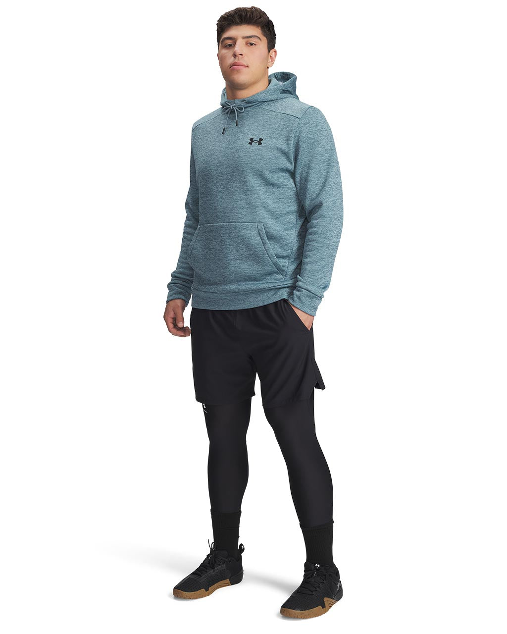 Sweat à capuche Under Armour Fleece® Twist - Homme