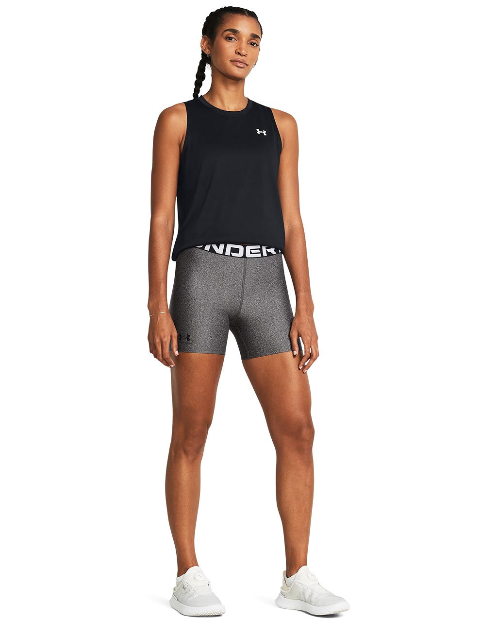 Under Armour HeatGear® Middy  5 Shorts" - Women