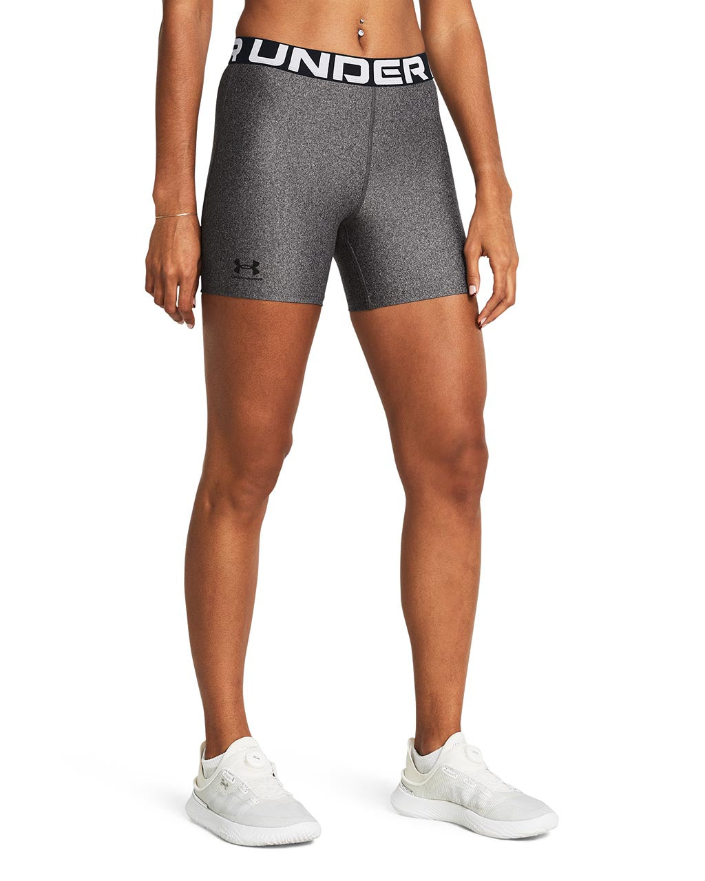 Under Armour HeatGear® Middy  5 Shorts" - Women
