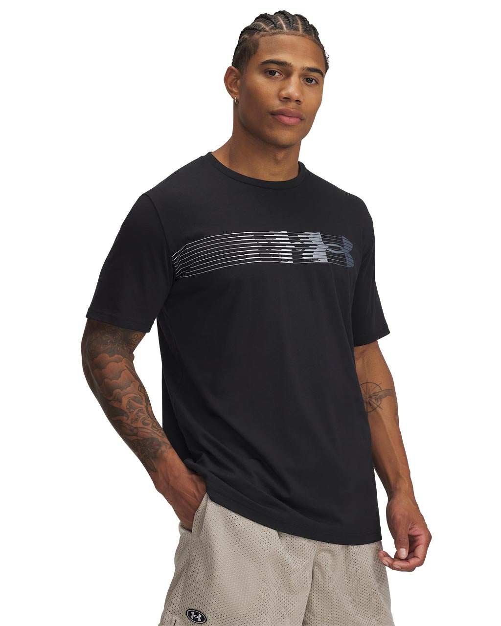 T-shirt Under Armour Fly In Logo à manches courtes - Homme