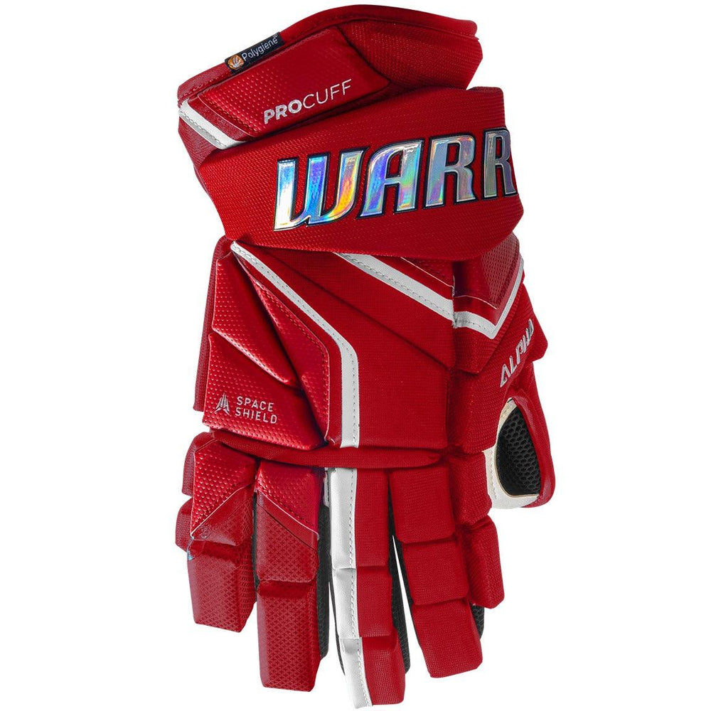 2 pack Warrior Alpha LX Pro (red Novium Pro dress) NHL Pro Stock - RH, 80  Flex, P28