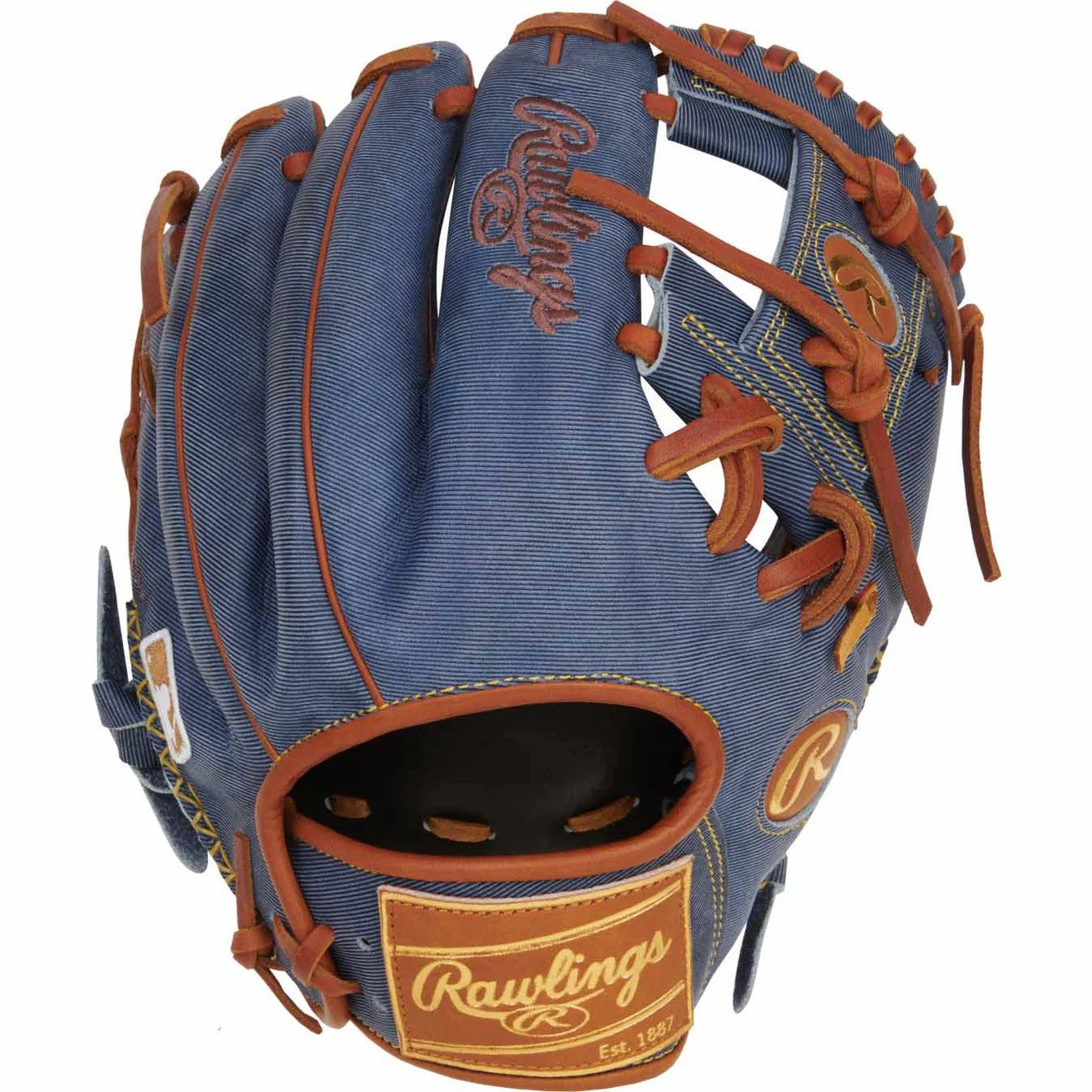 2025 Rawlings Denim Limited Edition 11.5" Heart of the Hide Infield Glove (PRO204-2D)