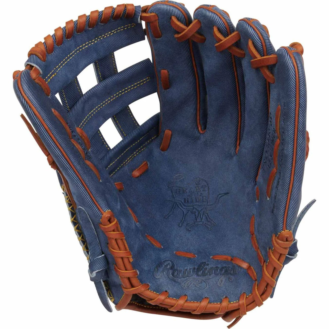 2025 Rawlings Denim Limited Edition 12.75" Heart of the Hide Outfield Glove (R00704827)