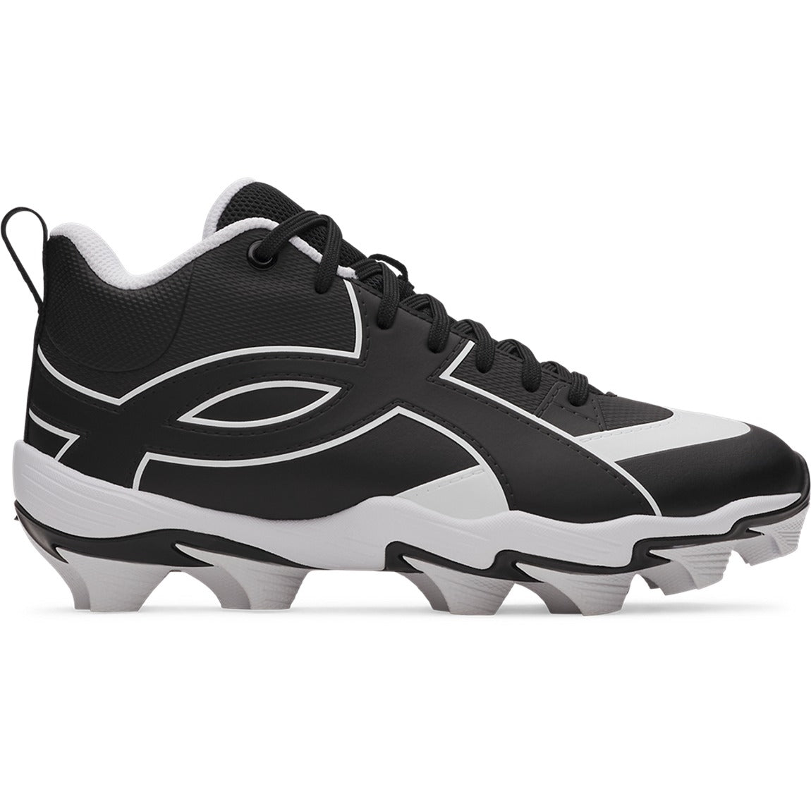 Crampons de Baseball Under Armour Leadoff Icon Mid RM Jr. pour garçon (2026)