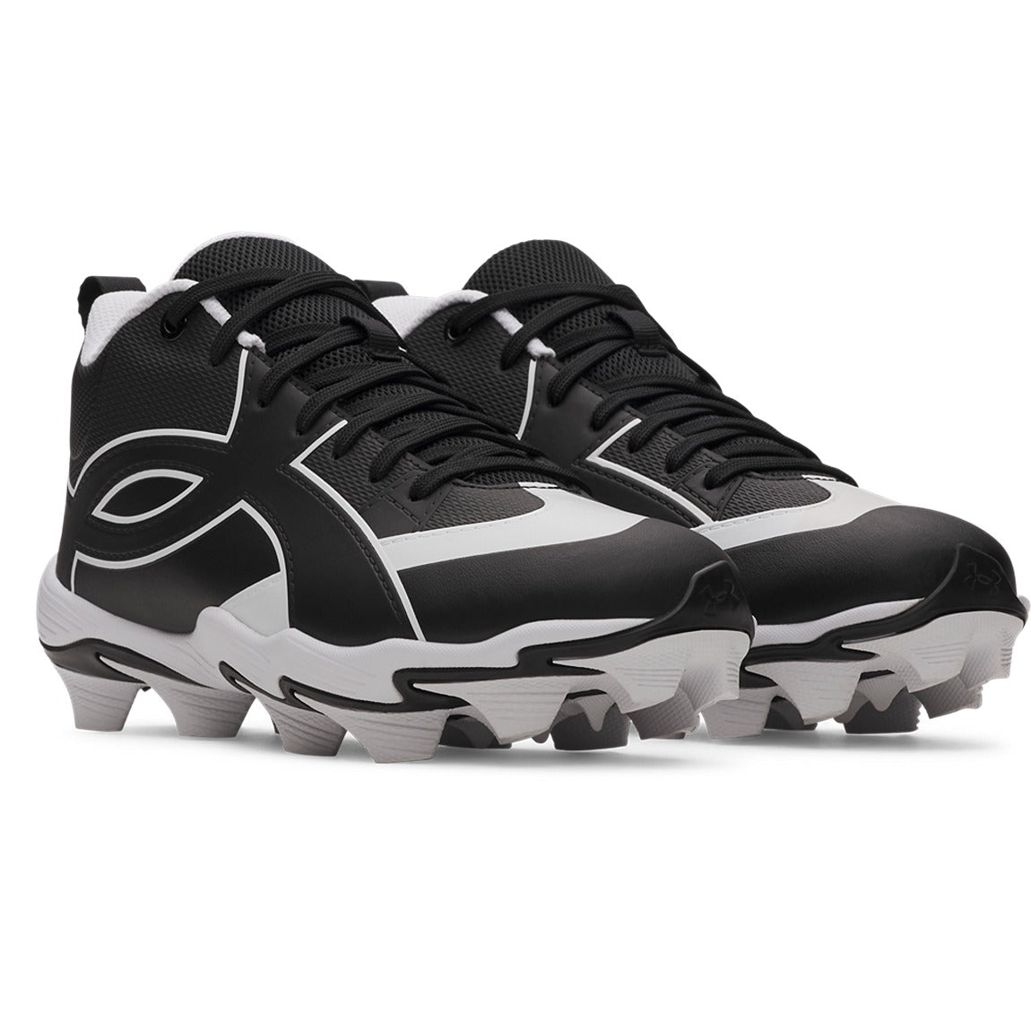 Crampons de Baseball Under Armour Leadoff Icon Mid RM Jr. pour garçon (2026)