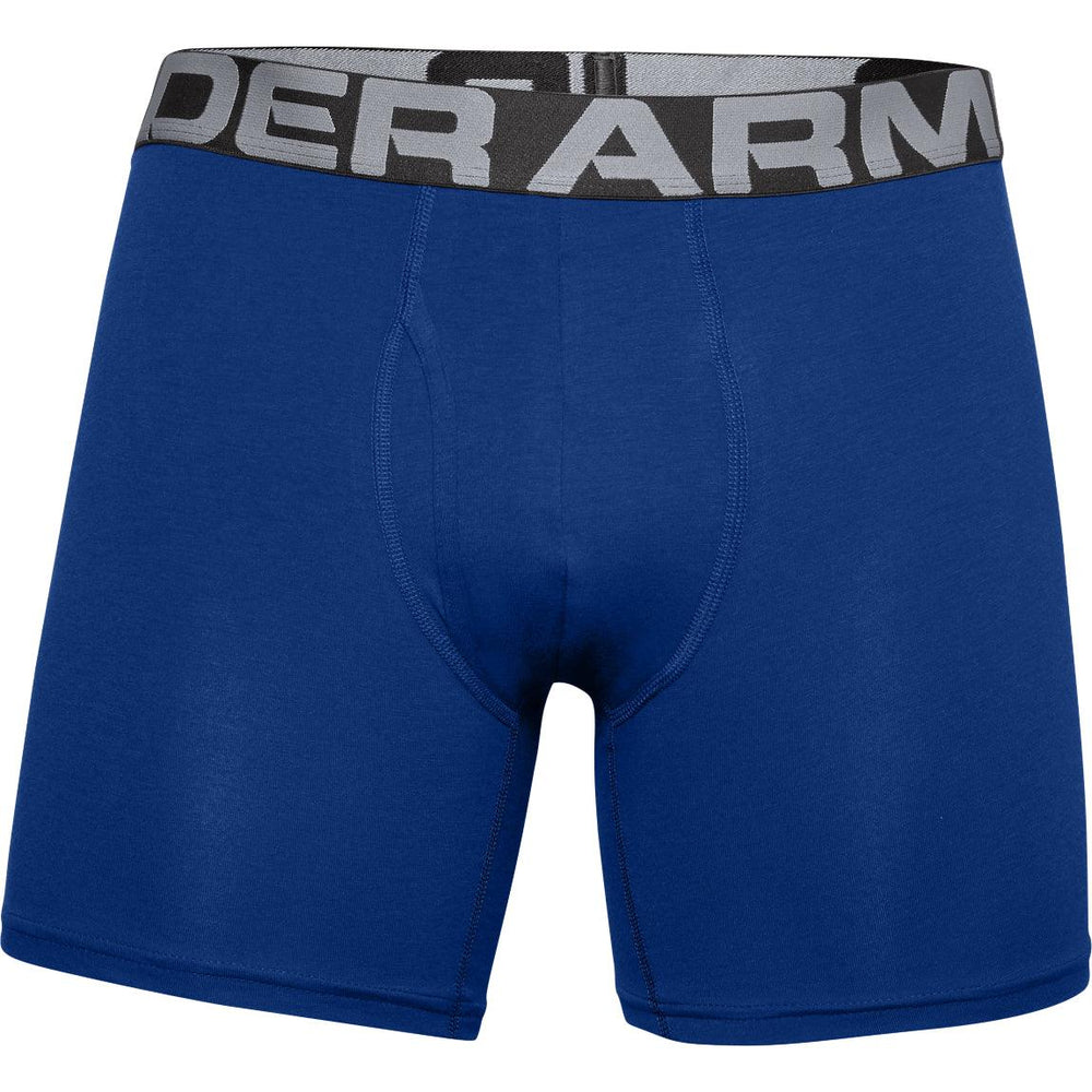 Men's Under Armour UA Tech 6 Boxer Brief Underwear HeatGear Sz