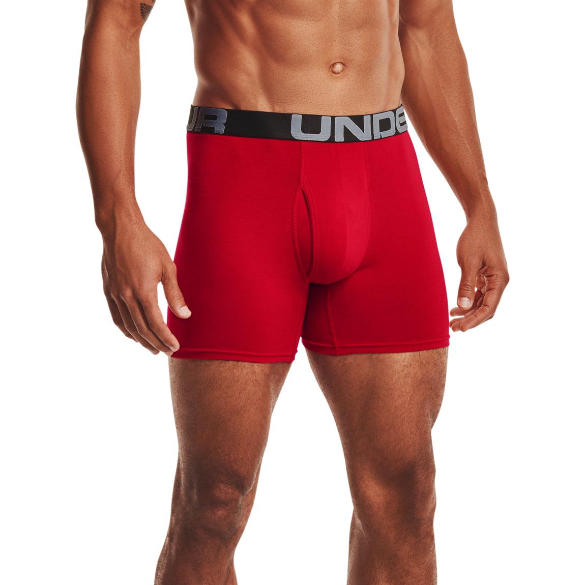 Under Armour Charged Cotton® 6" Boxerjock® – 3-Pack