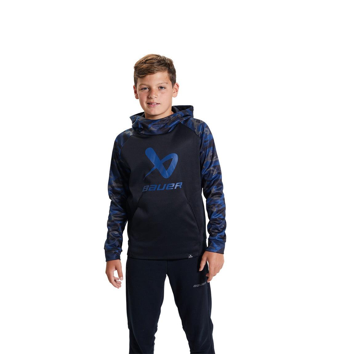 Bauer Raglan Camo Hoodie - Youth - Sports Excellence