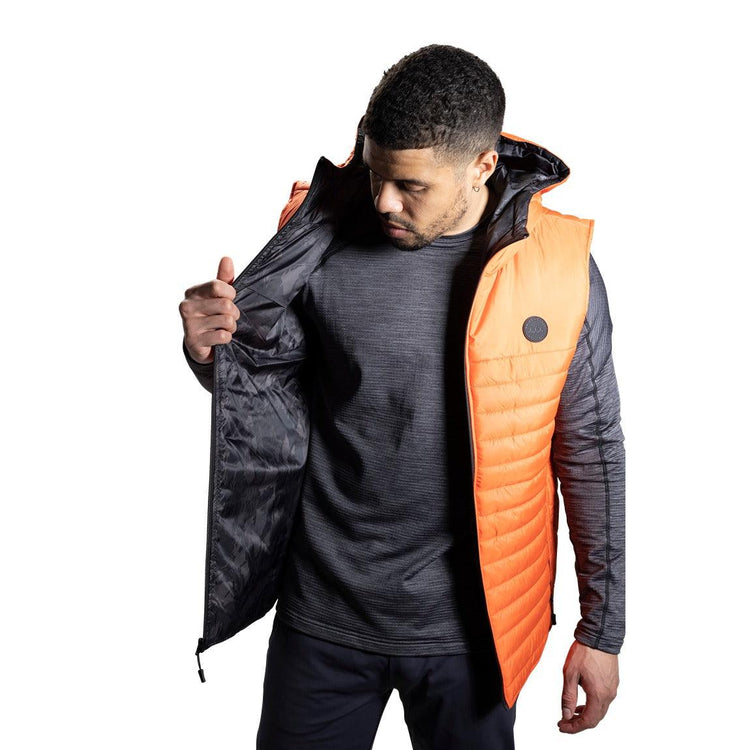 Bauer FLC Hooded Puffer Vest - Senior - Sports Excellence