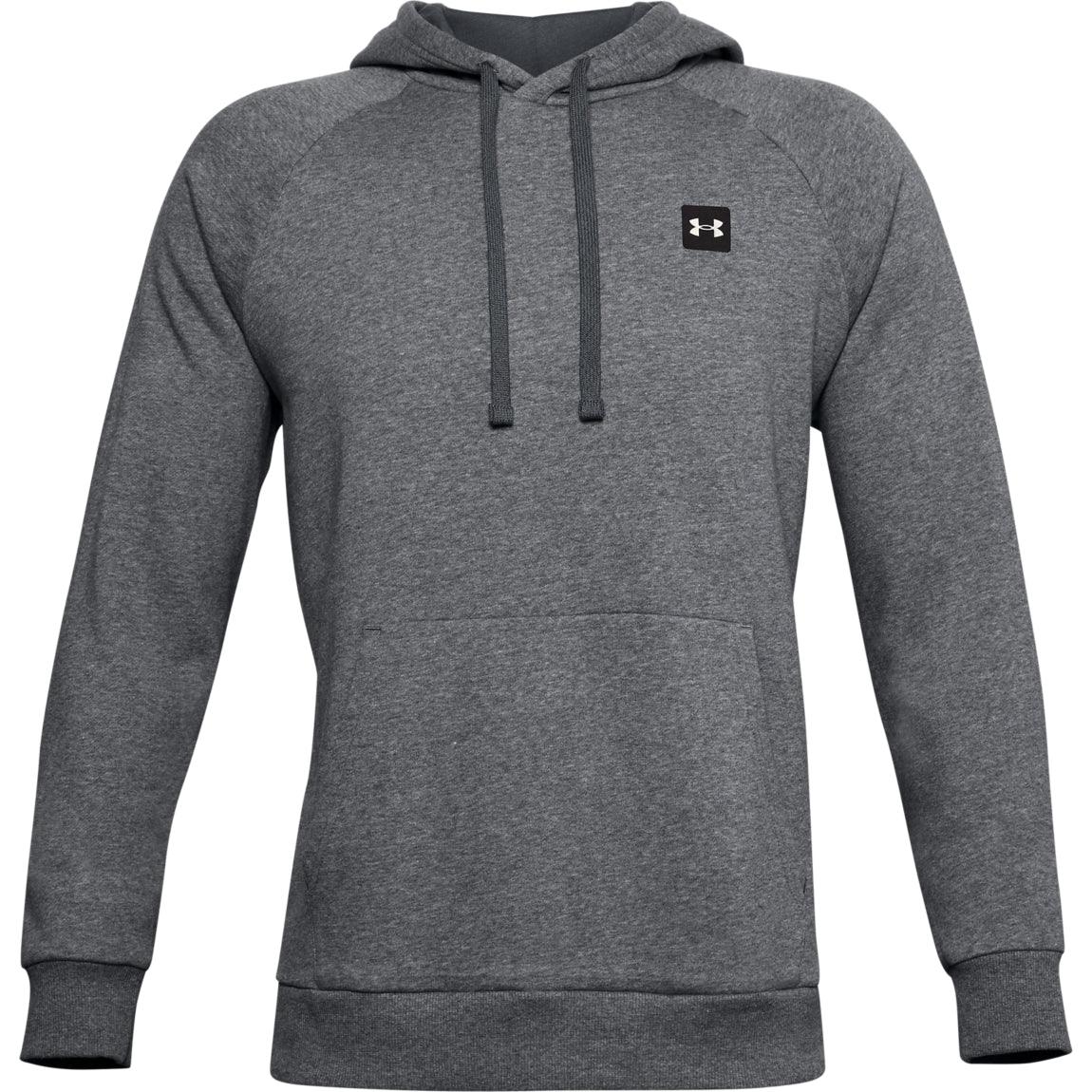 Under armour hoodie mens grey sale