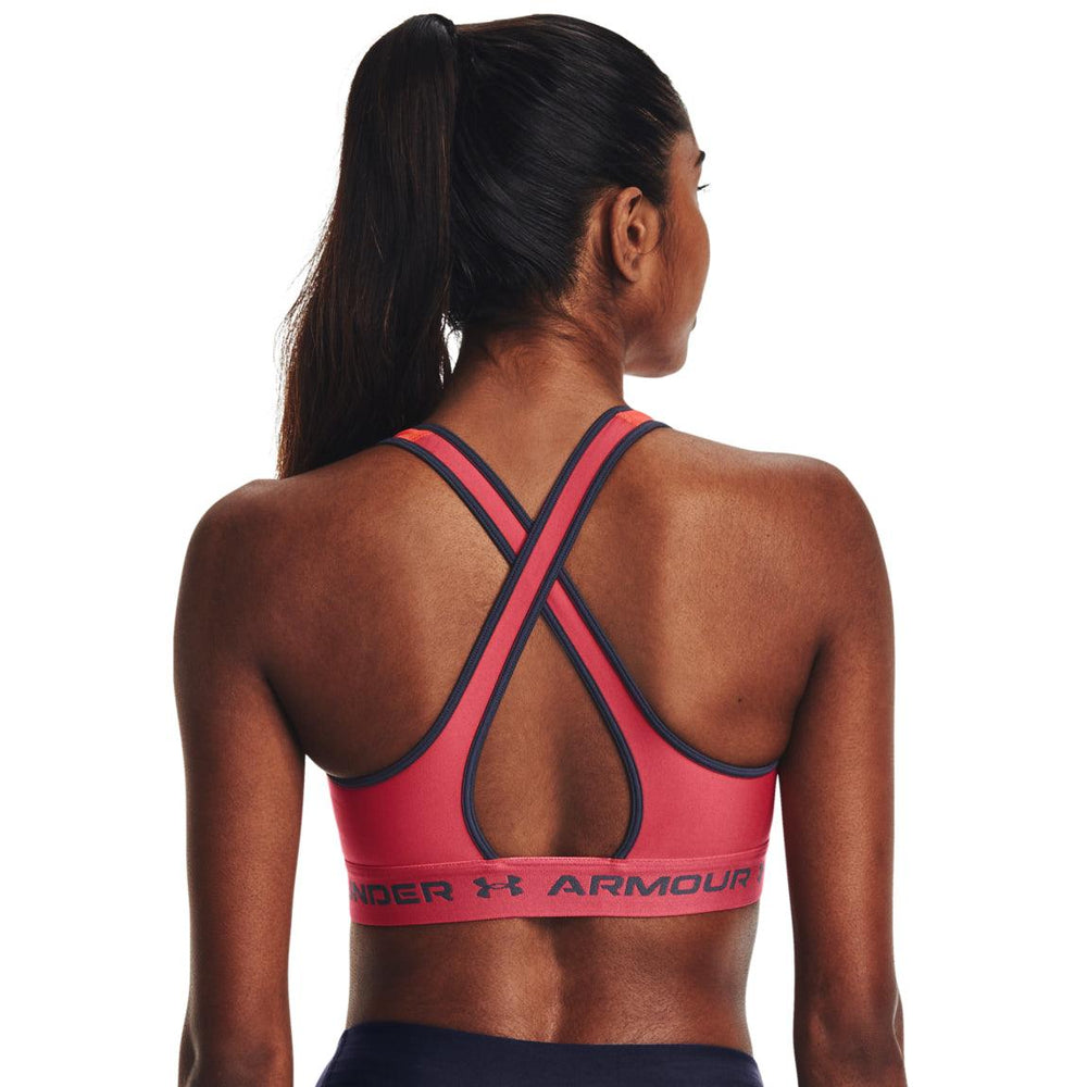 UA Women's Armour Mid Crossback Sports Bra – Anytime Apparel Cranbrook