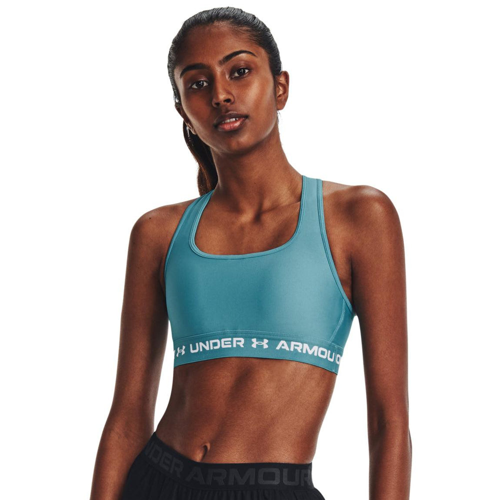 Under Armour Women's Armour Mid Crossback Harness Sports Bra –