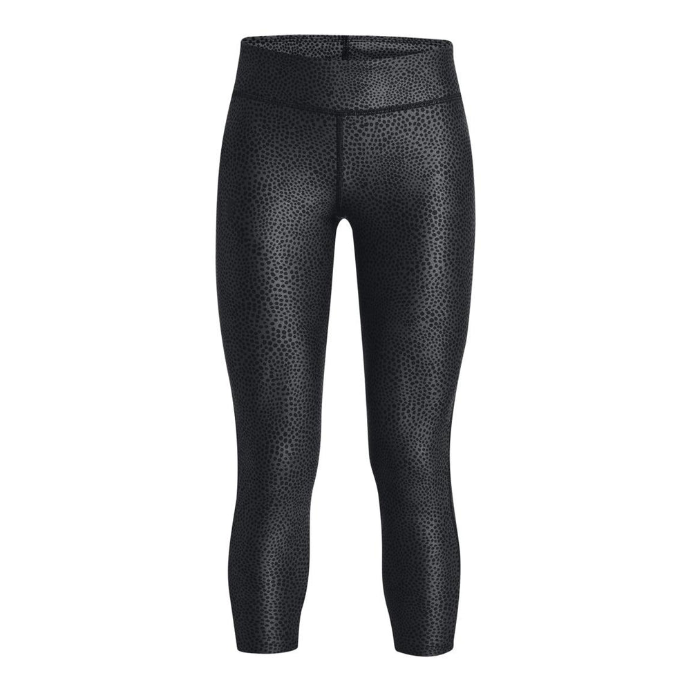 UA HeatGear® Armour Printed Ankle Crop Pant - Girls – Sports