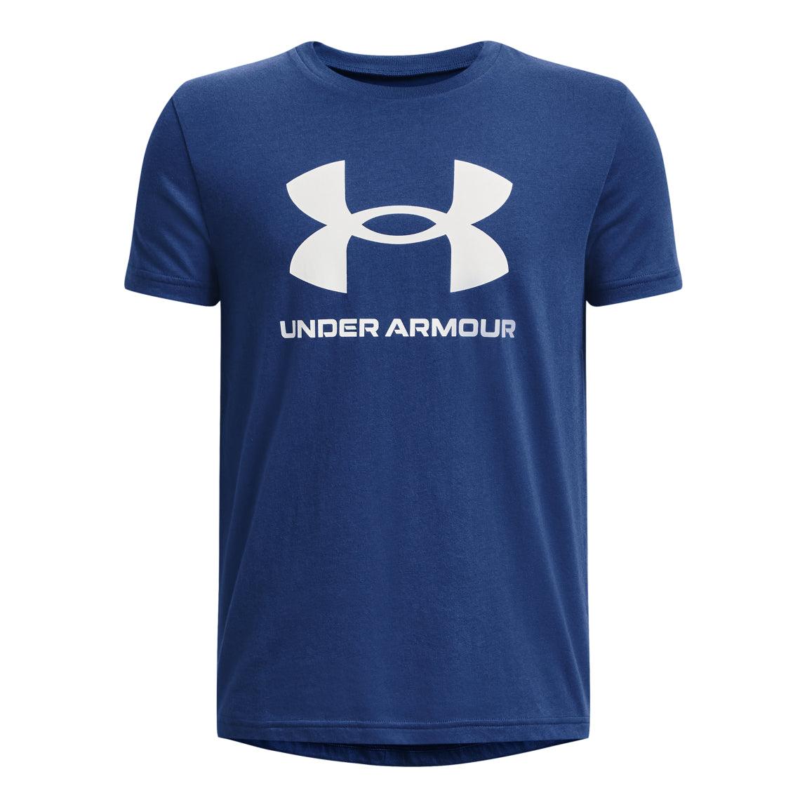 Under Armour Sportstyle Logo Short Sleeve - Boys - Sports Excellence