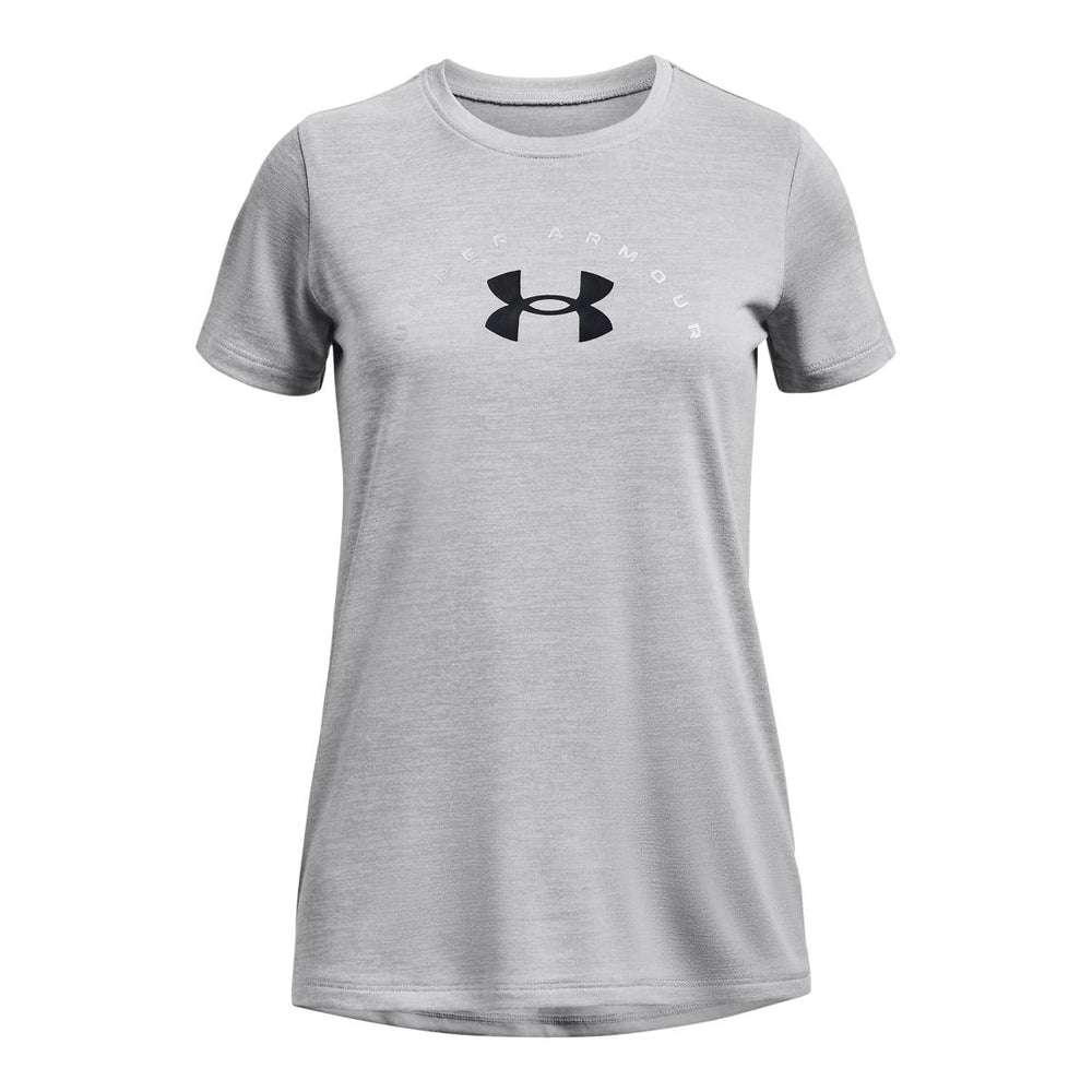 Under Armour Tech™ Twist Arch Big Logo Short Sleeve - Girls – Sports  Excellence
