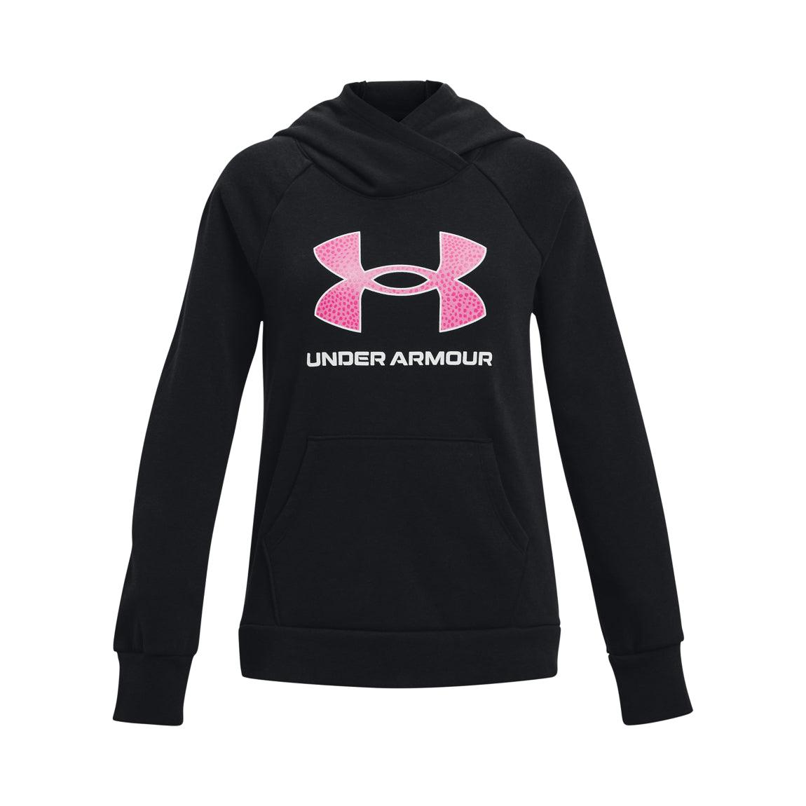 Pink under store armour hoodie women's