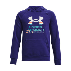 Under Armour Rival Fleece Graphic Hoodie - Boys - Sports Excellence