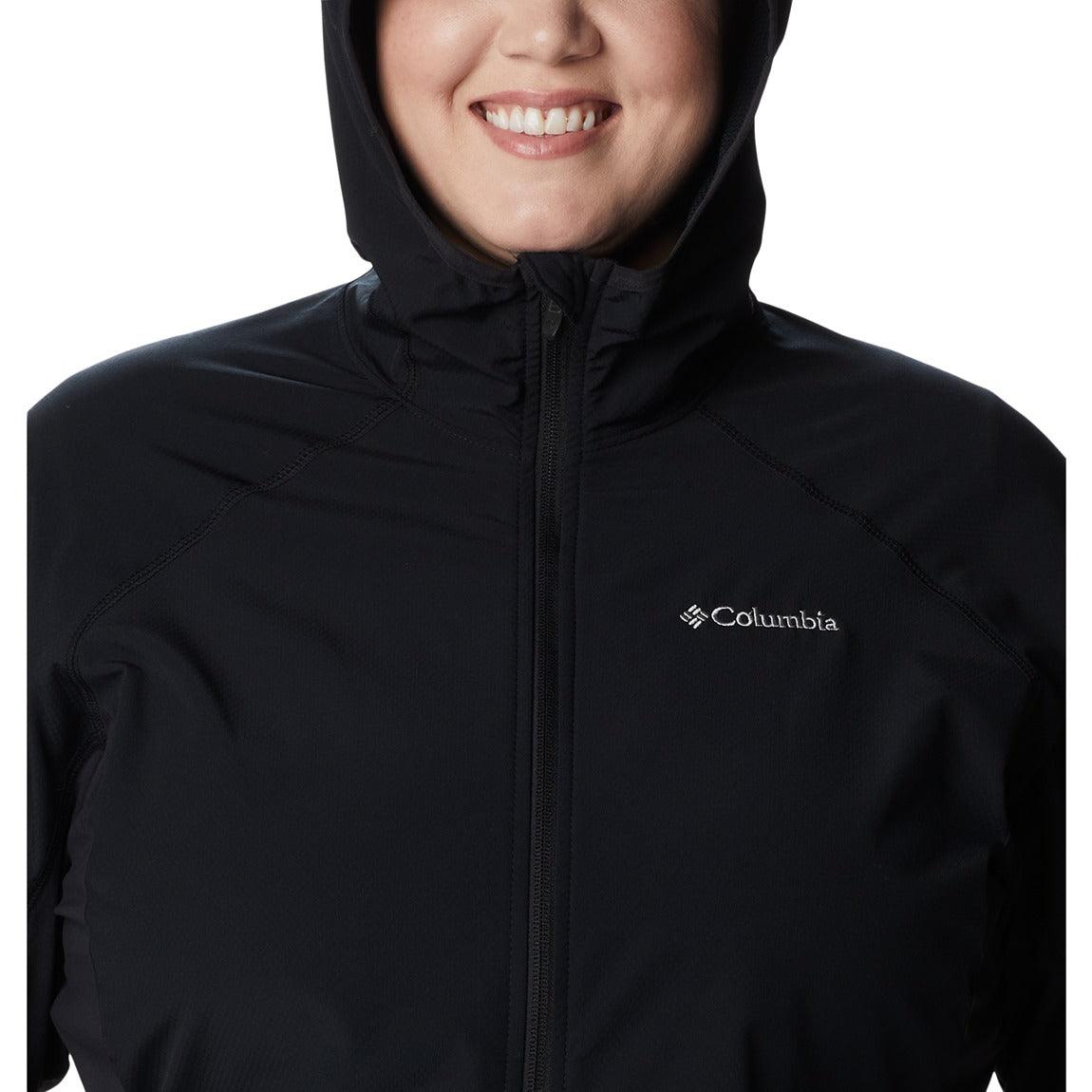 Women's plus size columbia softshell sales jacket