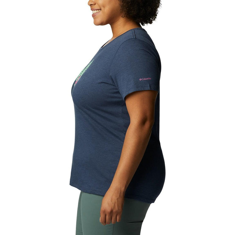 Daisy Days™ Short Sleeve Graphic Tee - Plus Size - Sports Excellence
