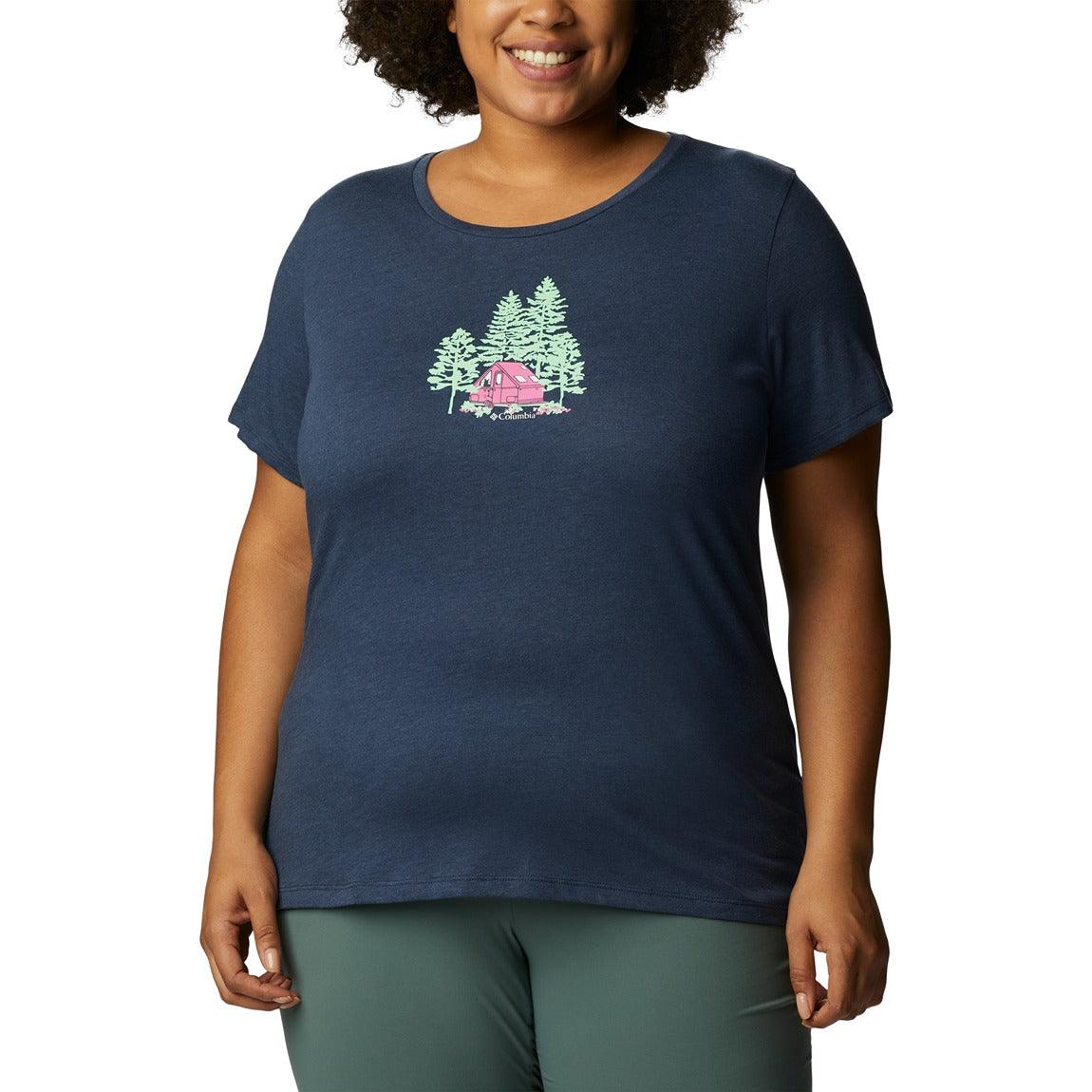 Daisy Days™ Short Sleeve Graphic Tee - Plus Size - Sports Excellence