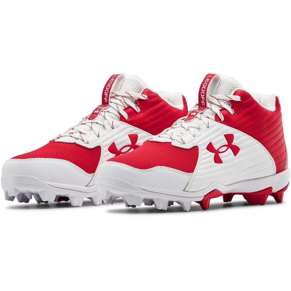 Under armour youth leadoff mid sales rm molded cleats