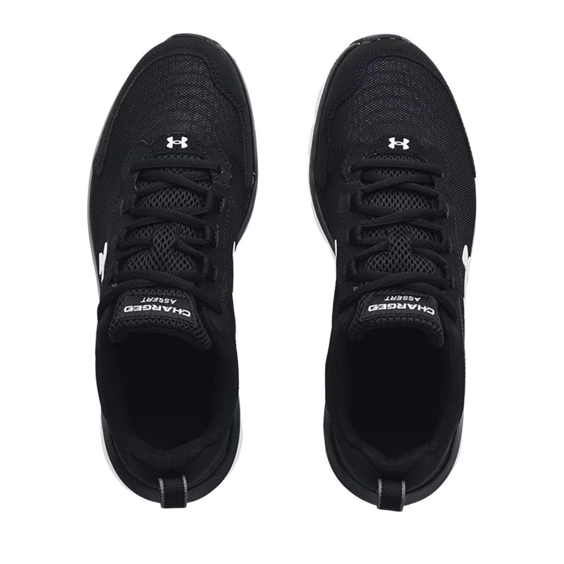 Under armor black running on sale shoes