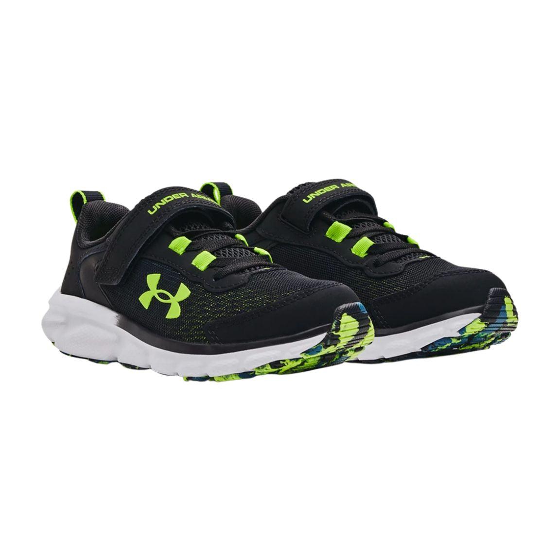 Boys green best sale under armour shoes