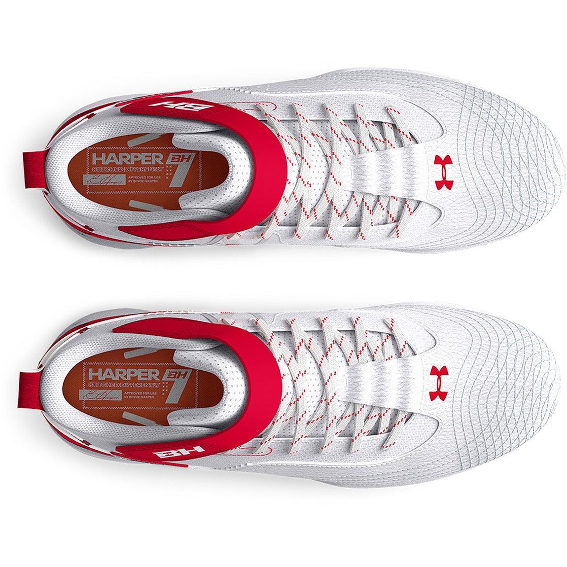Under Armour Harper 7 Mid RM Jr. Baseball Cleats - Sports Excellence
