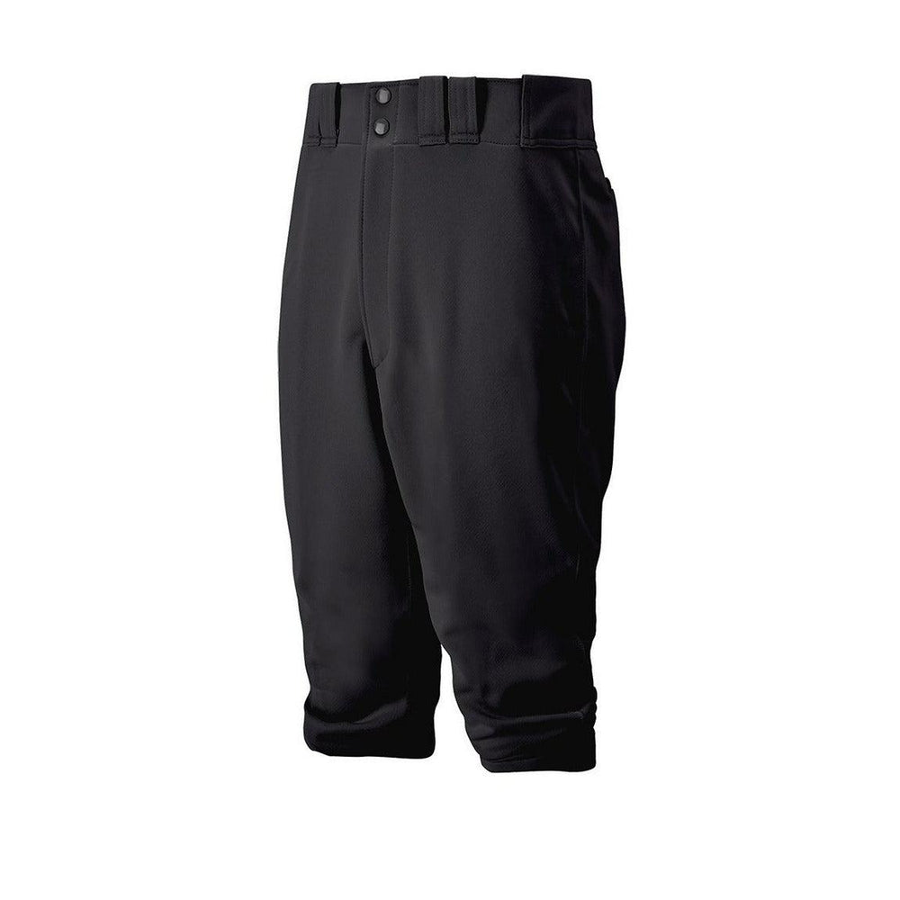 Mizuno Youth Premier Short Piped Baseball Pant - Medium - Grey / Black