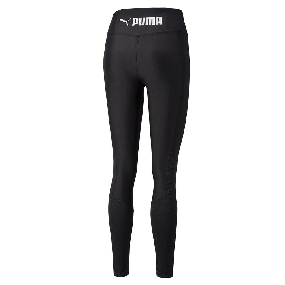 Puma Womens Fit Eversculpt Logo High Waisted 7/8 Leggings BLK-XL