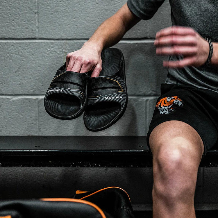 Bauer X Oofos Sport Recovery Slides (The Bartlett) - Sports Excellence