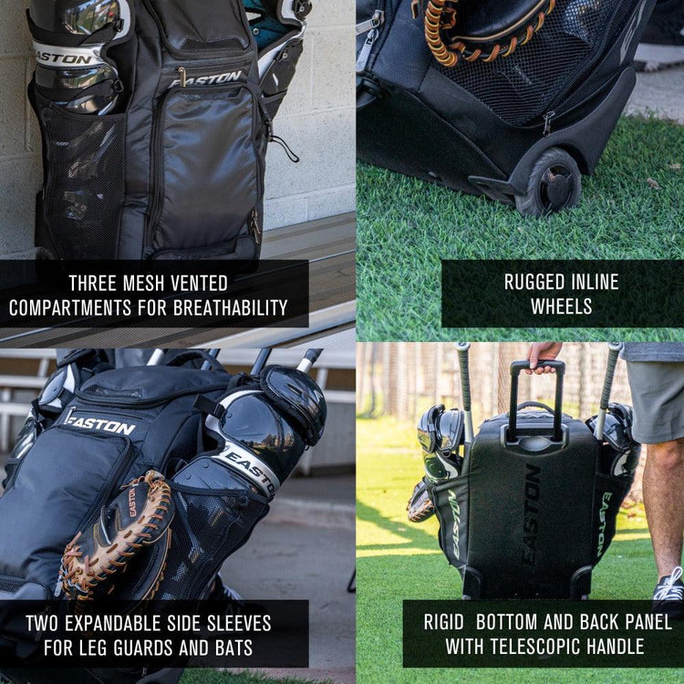 Catchers Bat + Equipment Wheeled Bag Senior - Sports Excellence
