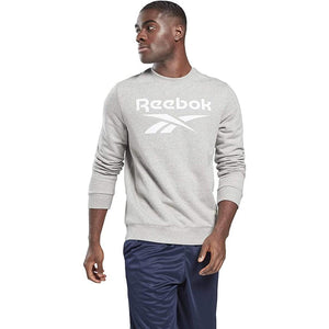 Reebok Big Logo Crew Sweatshirt - Men - Sports Excellence