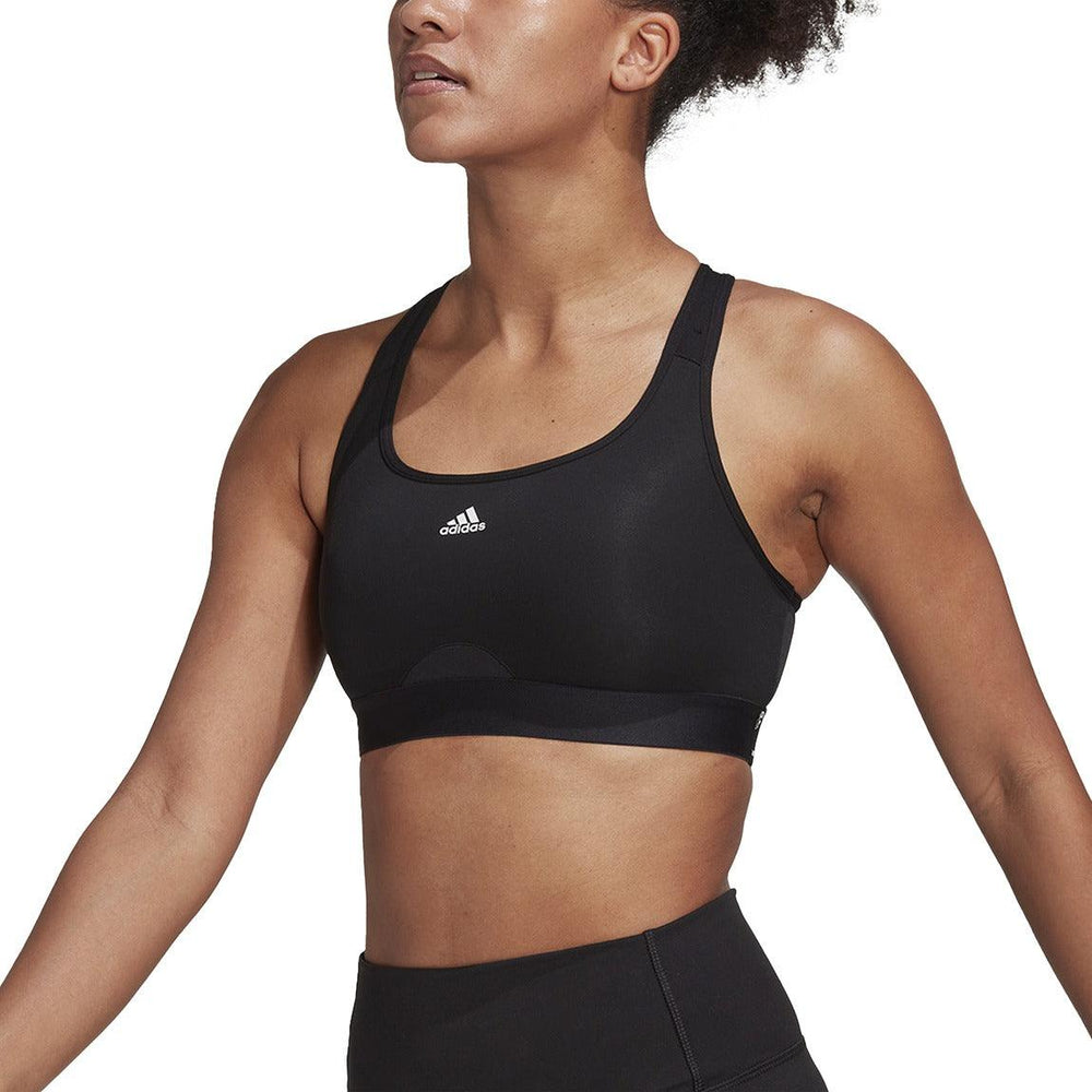 Adidas Powerreact Medium Support 3-Stripes - Sports Bra Women's